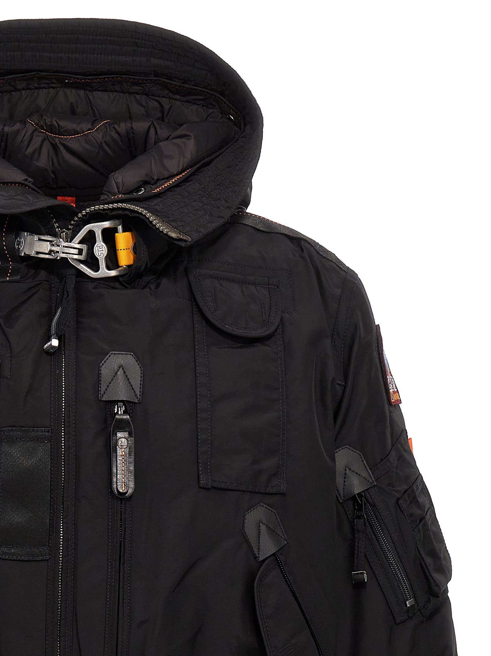 Shop Parajumpers Gobi Down Jacket In Black