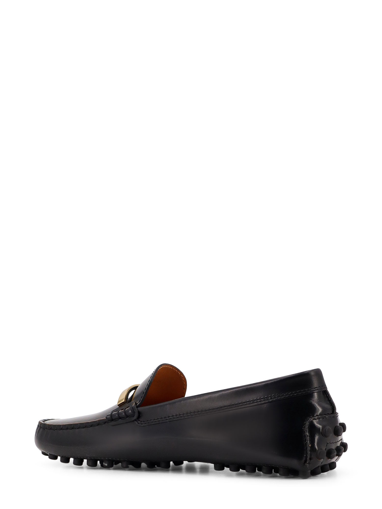 Shop Tod's Loafer In Grafite