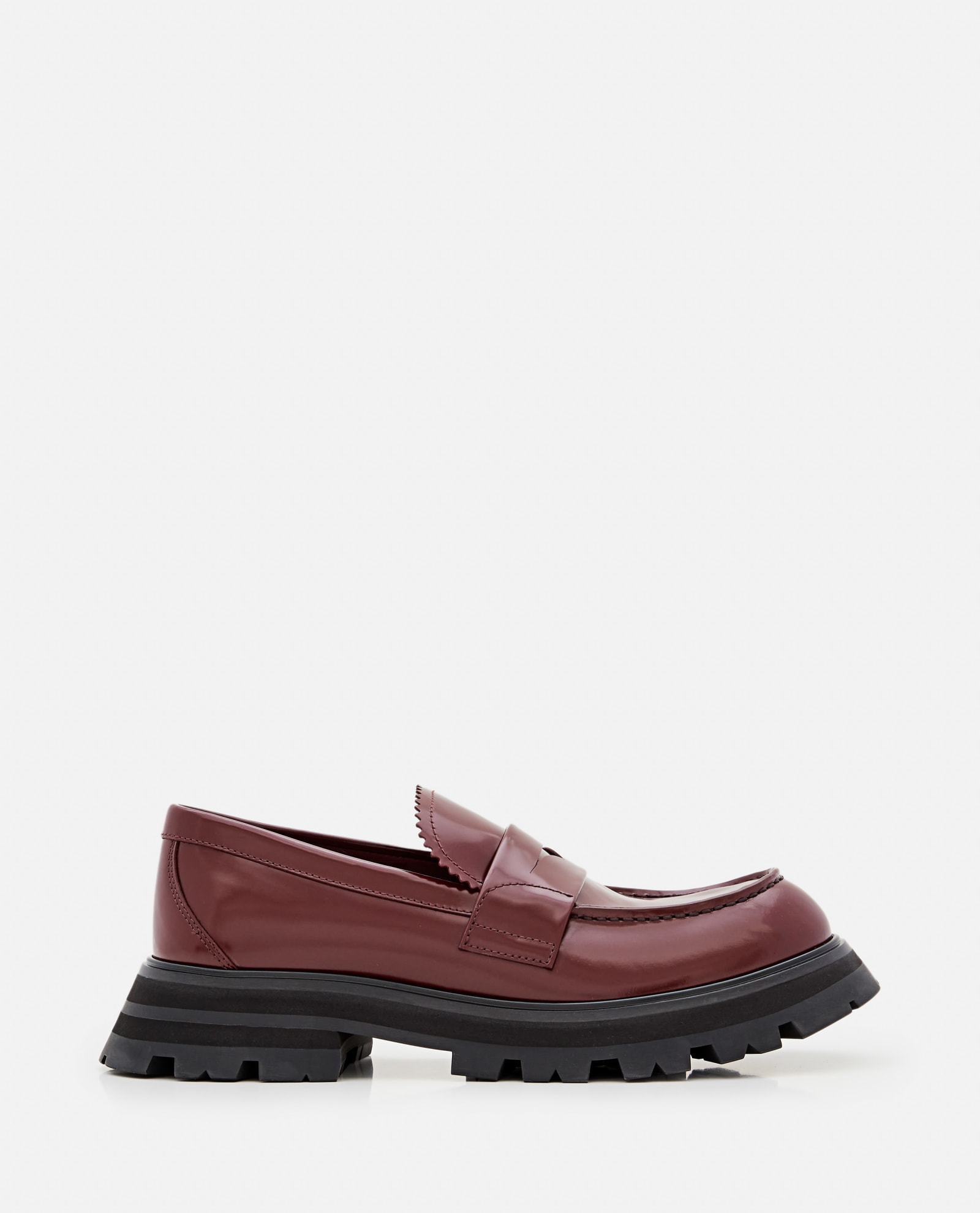 ALEXANDER MCQUEEN LEATHER LOAFERS