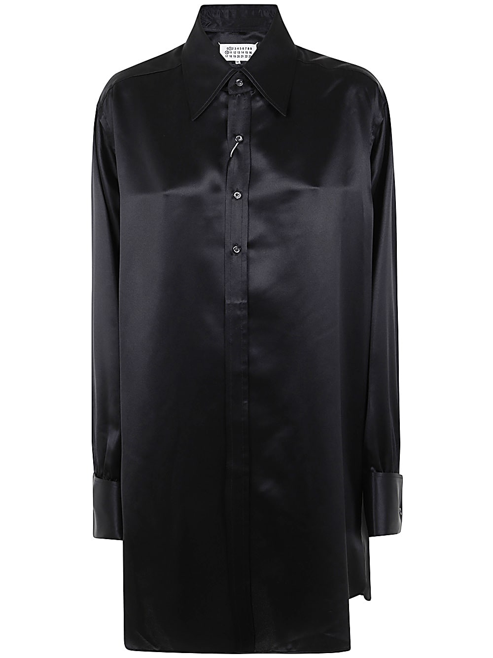 Shop Maison Margiela Long Sleeves Shirt In Black