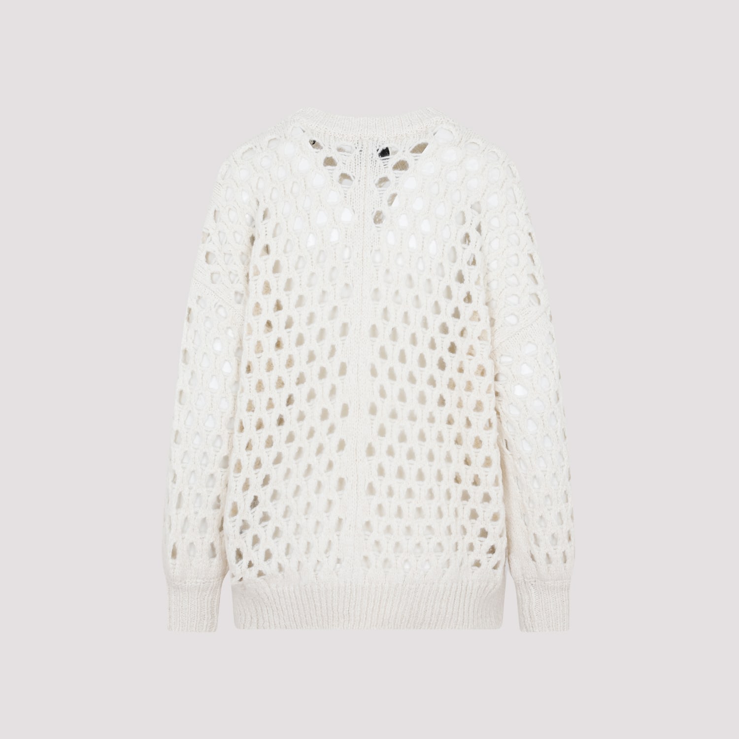 Shop Isabel Marant Tane Sweater In Ec Ecru