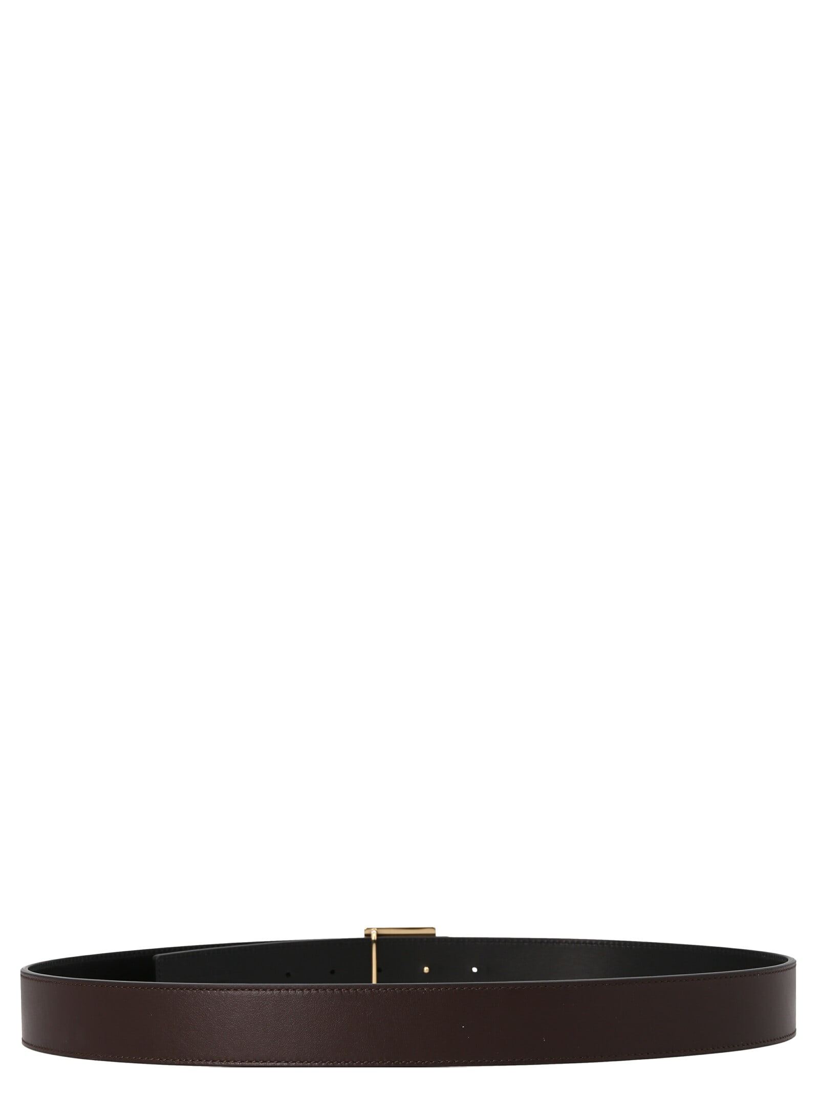 Shop Givenchy 4g Reversible Belt In Brown Black