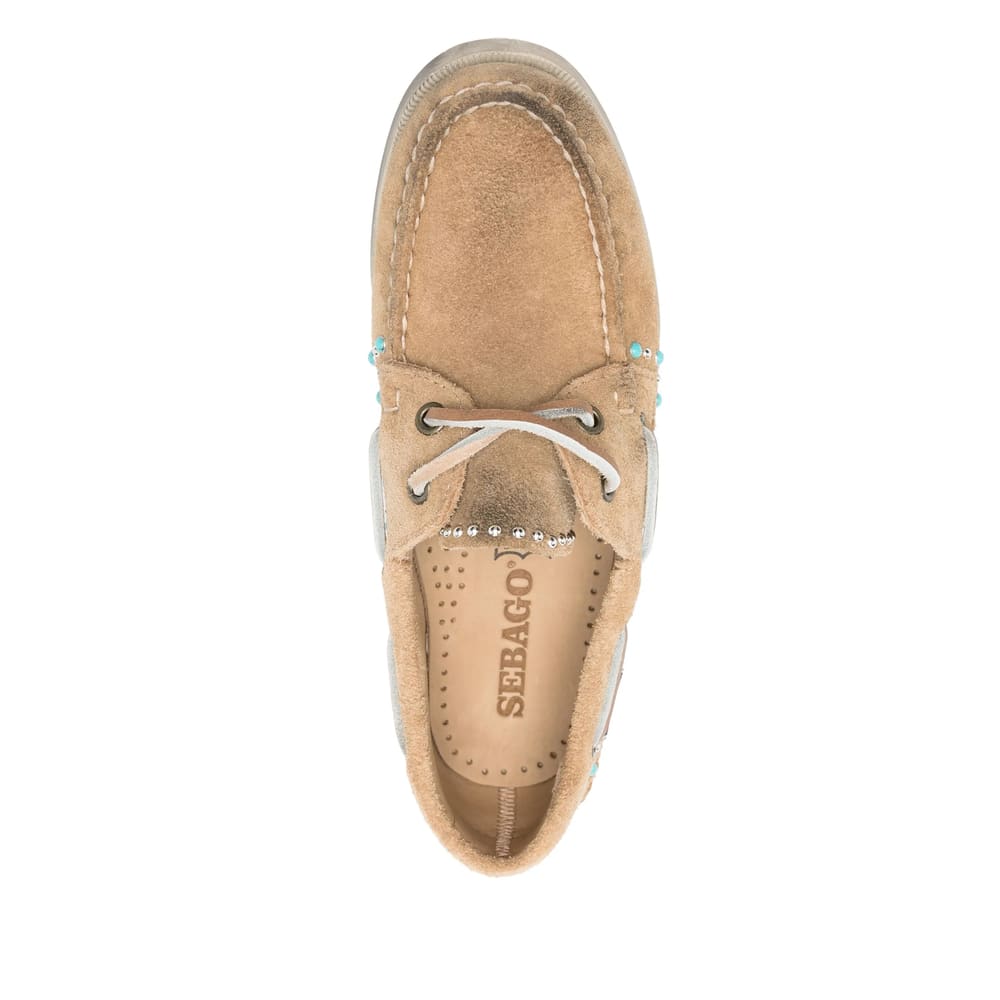 Sebago Leather Loafers In Multi