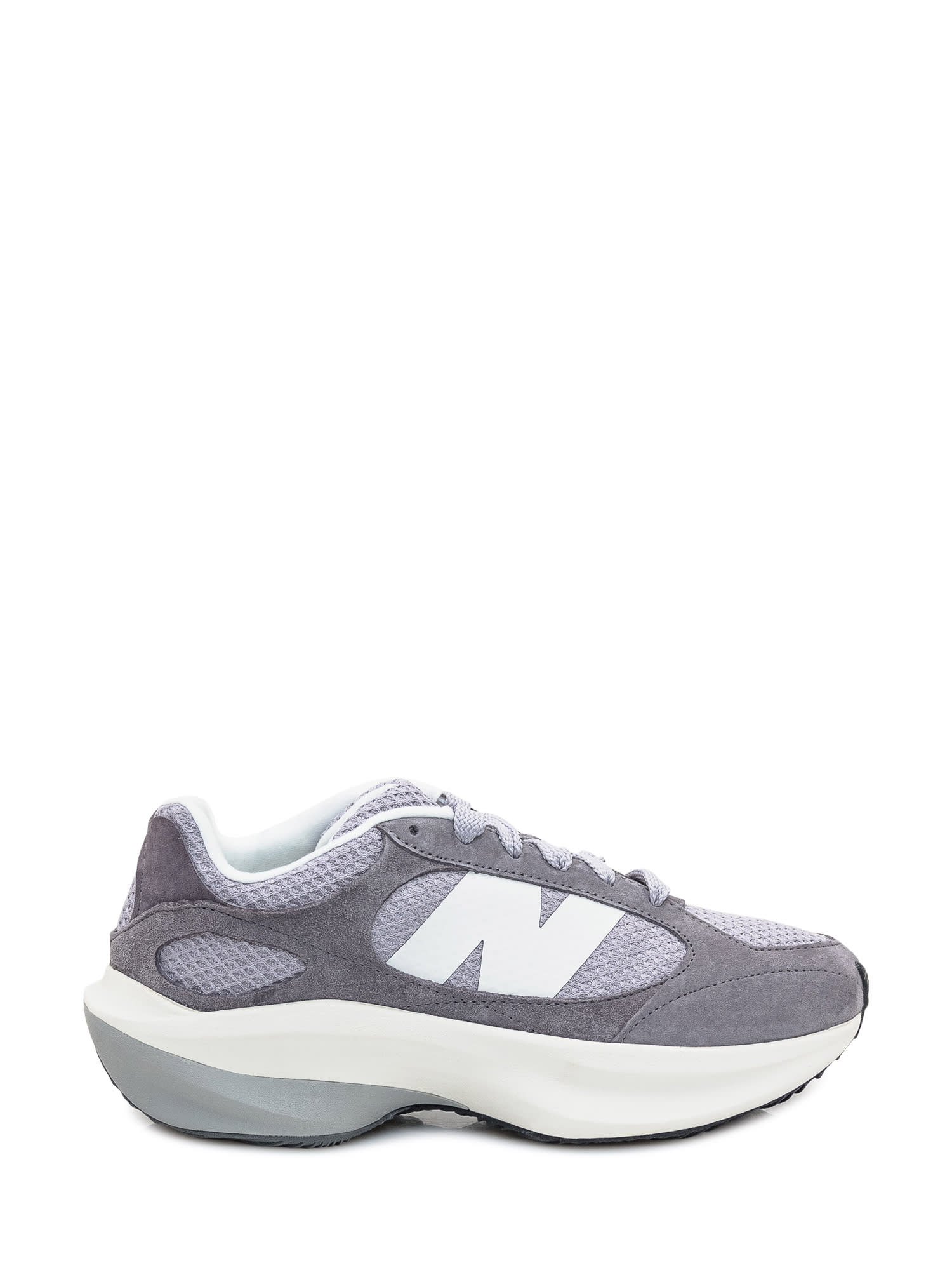 New Balance Wrpd Sneakers In Gray With White Details In Grigio