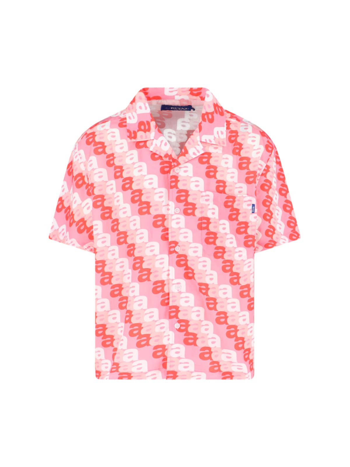 Shop Awake Ny Triple A Camp Shirt In Pink