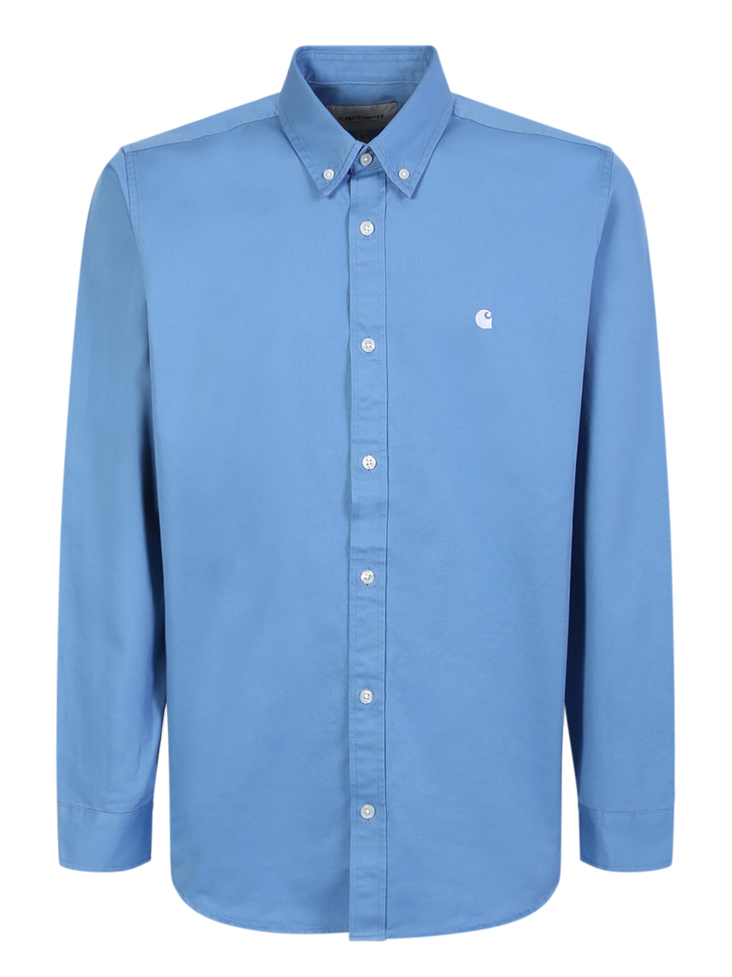 Shop Carhartt Madison Shirt Light Blue