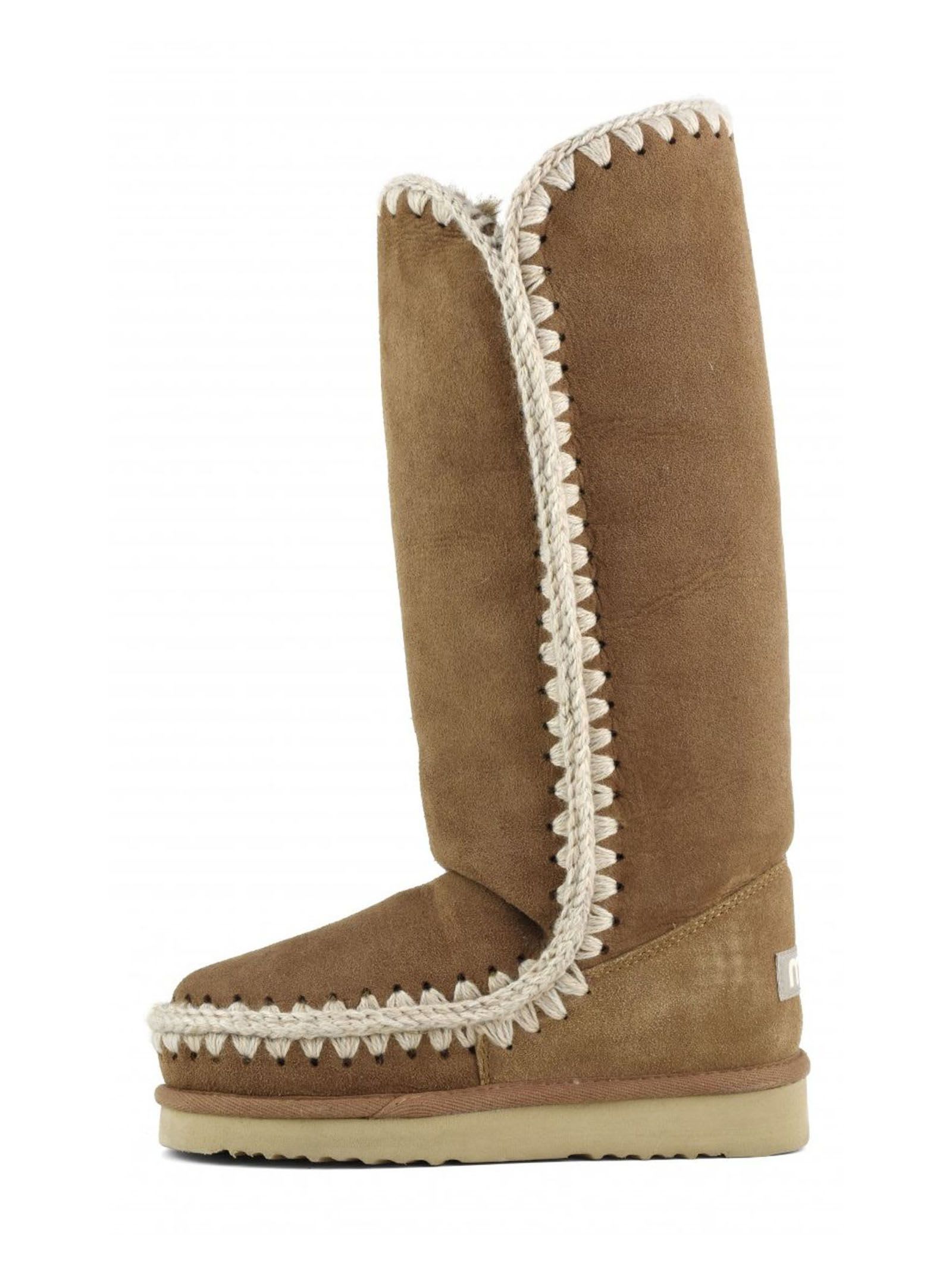 Shop Mou Brown Double-face Sheepskin Eskimo 40