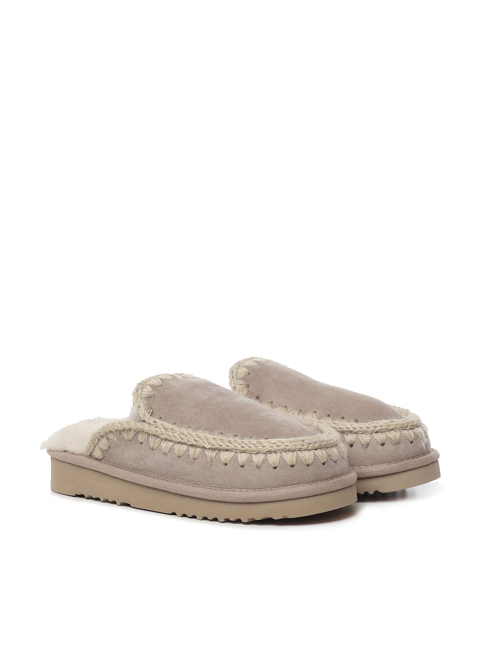 Mou Eskimo Slipper In Gray