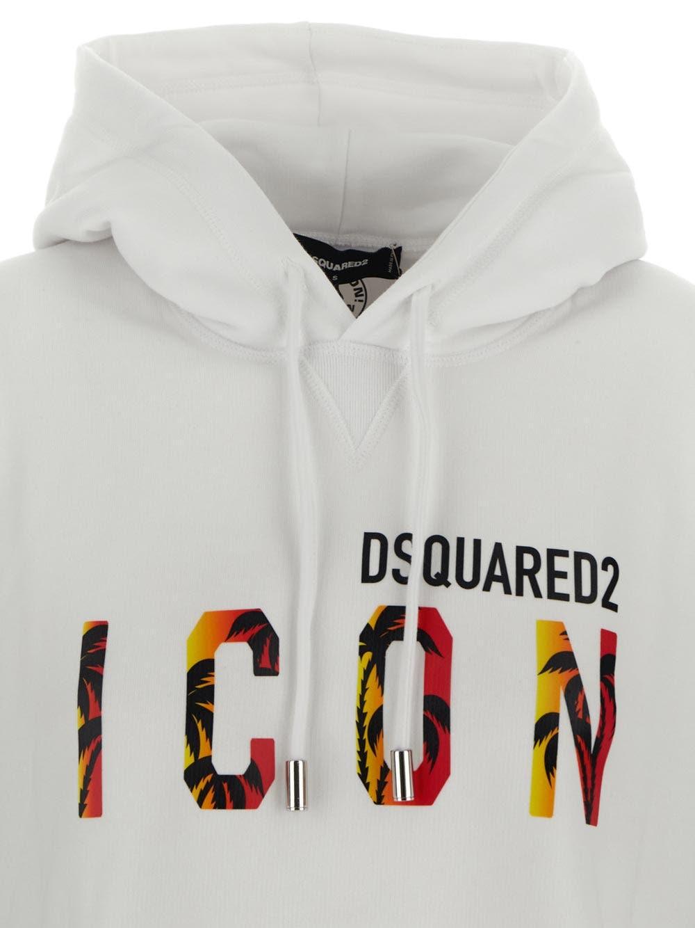 Icon Sunset Hoodie In White