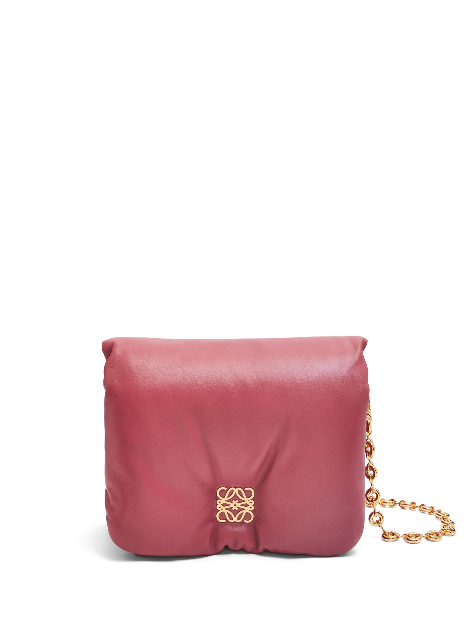 Loewe Shoulder Bag In Plum Rose