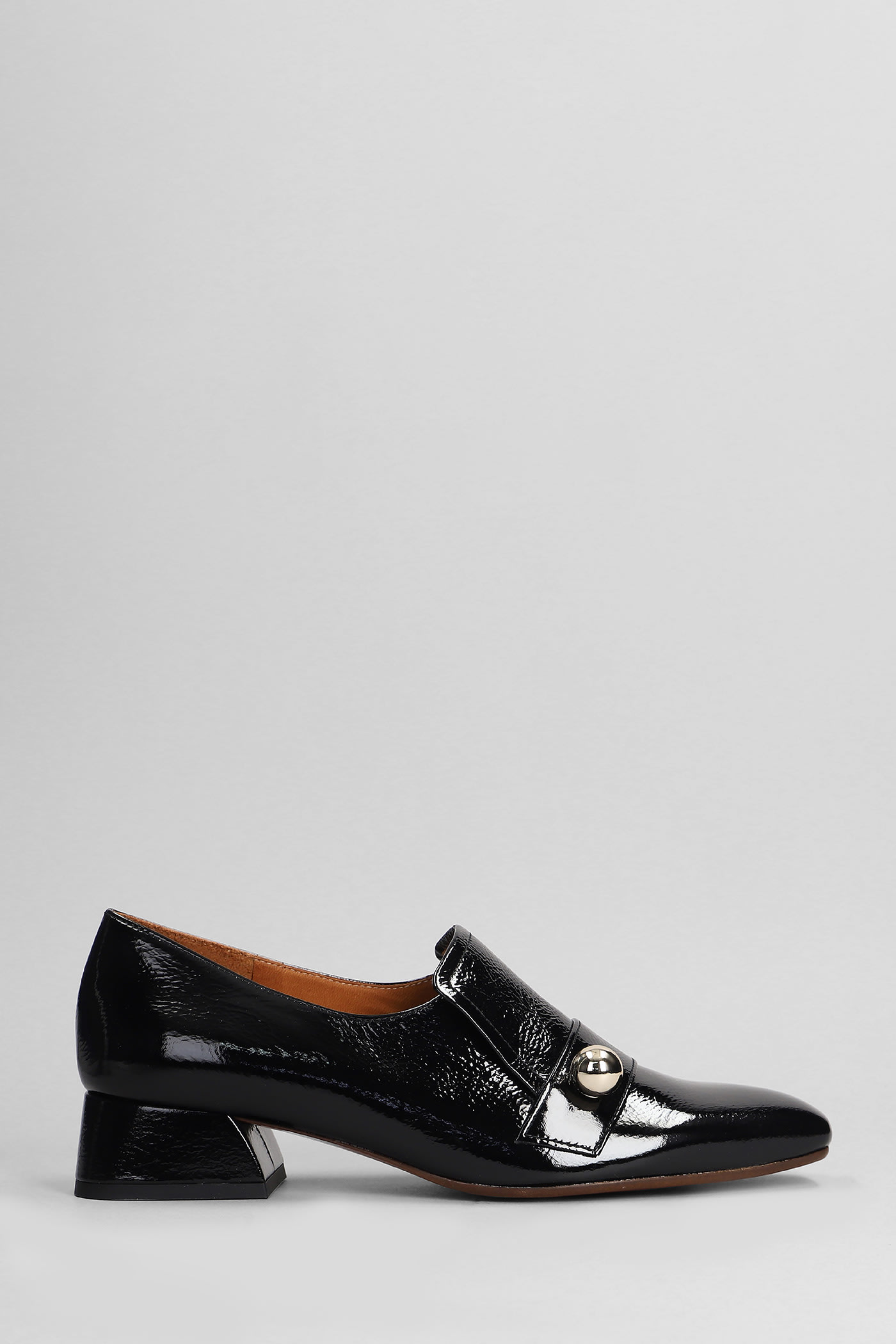 Chie Mihara Hellin Loafers In Black Leather