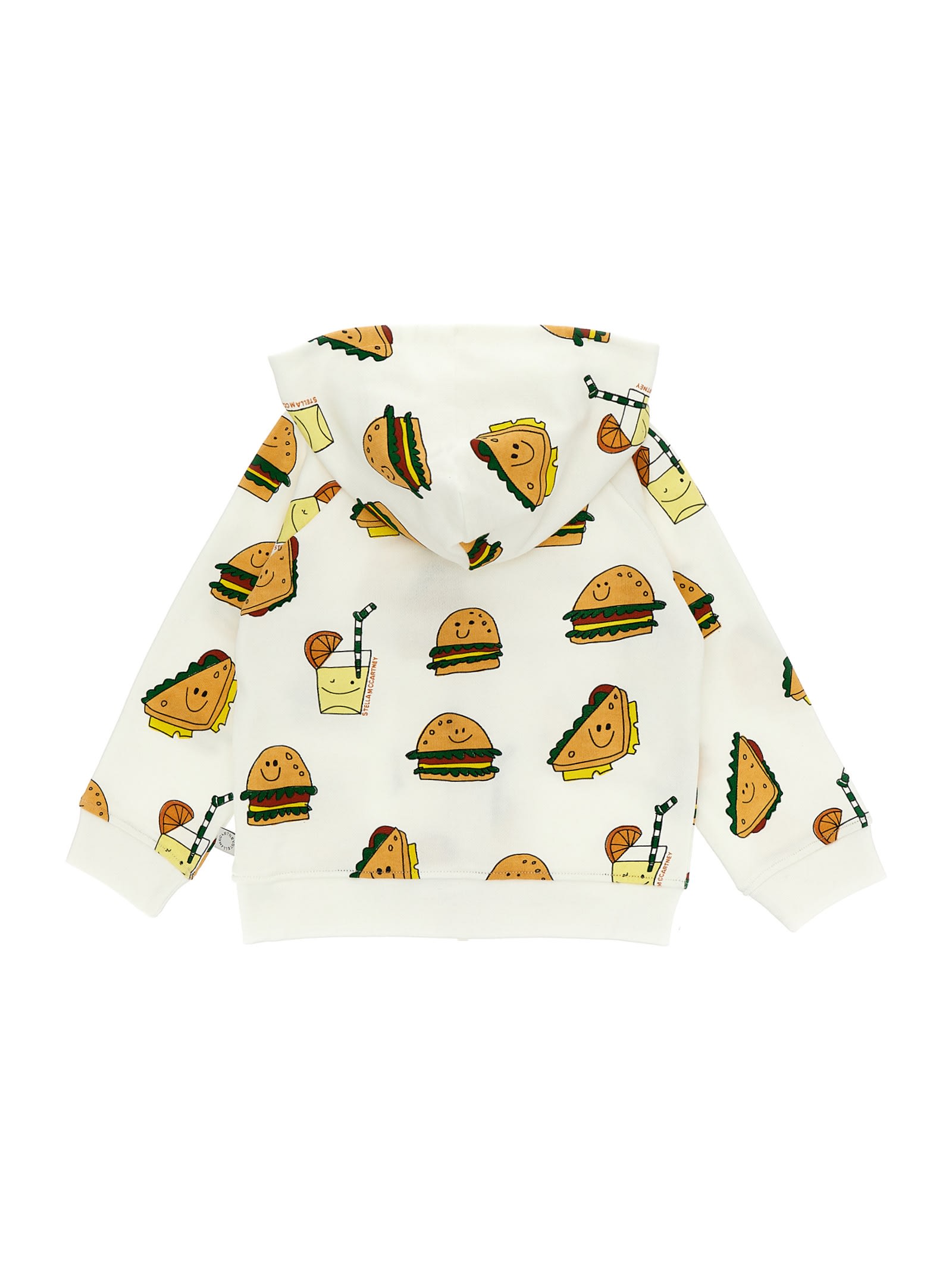 Stella Mccartney Printed Hoodie In Multicolor