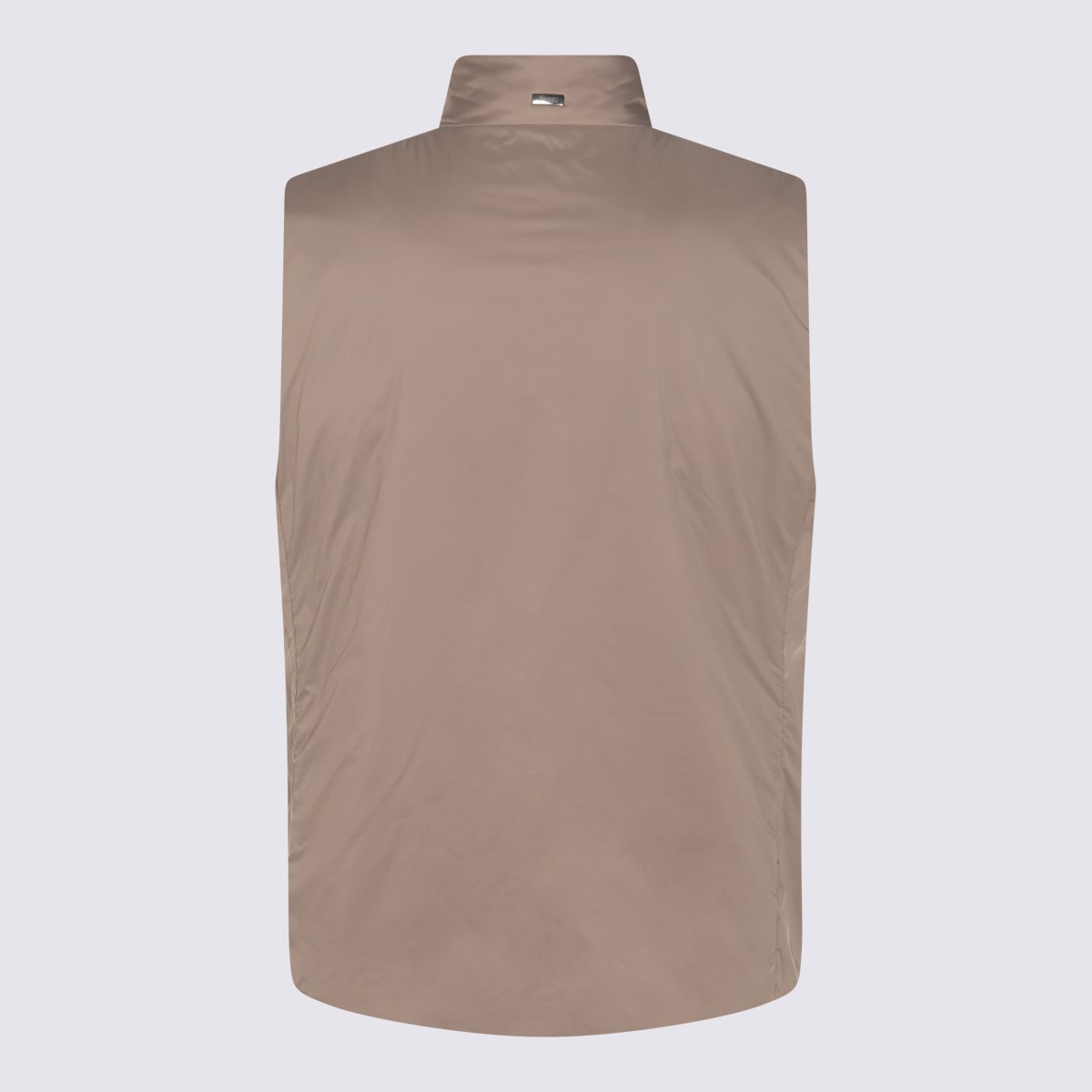 Herno Padded Vests With High Collar And Pockets