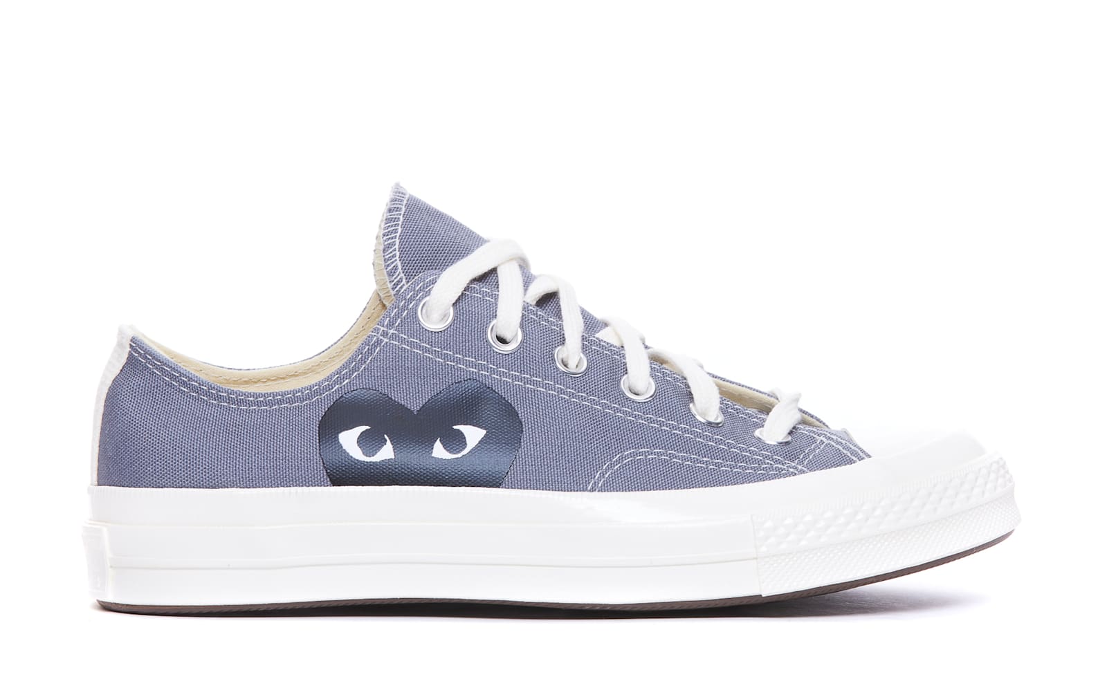 Comme Des Garçons Play Chuck Taylor Sneakers In Gray