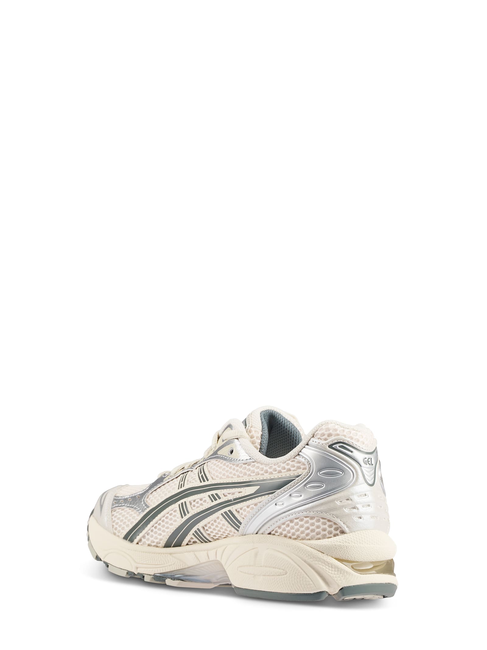 Shop Asics Gel-kayano 14 Sneakers In Birch Dark Pewter