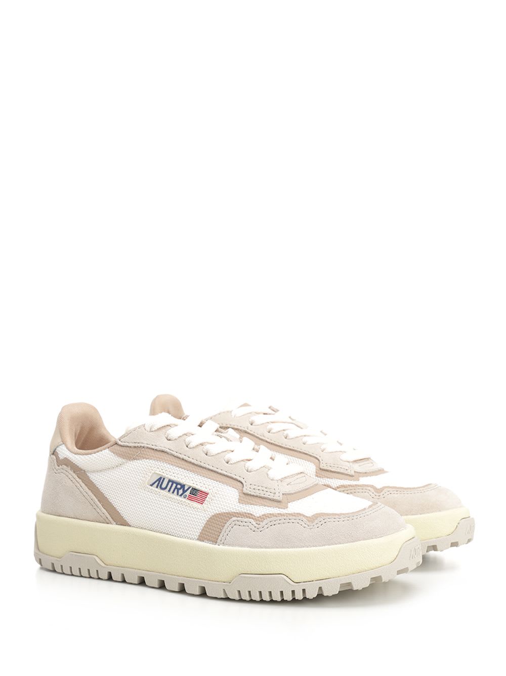 Autry Wildplace Sneaker In Sand