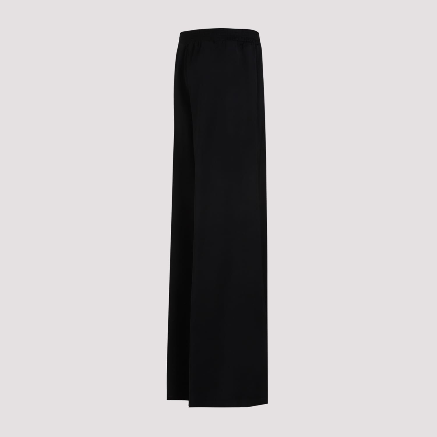 Shop Fabiana Filippi Acetate Pants In Nero