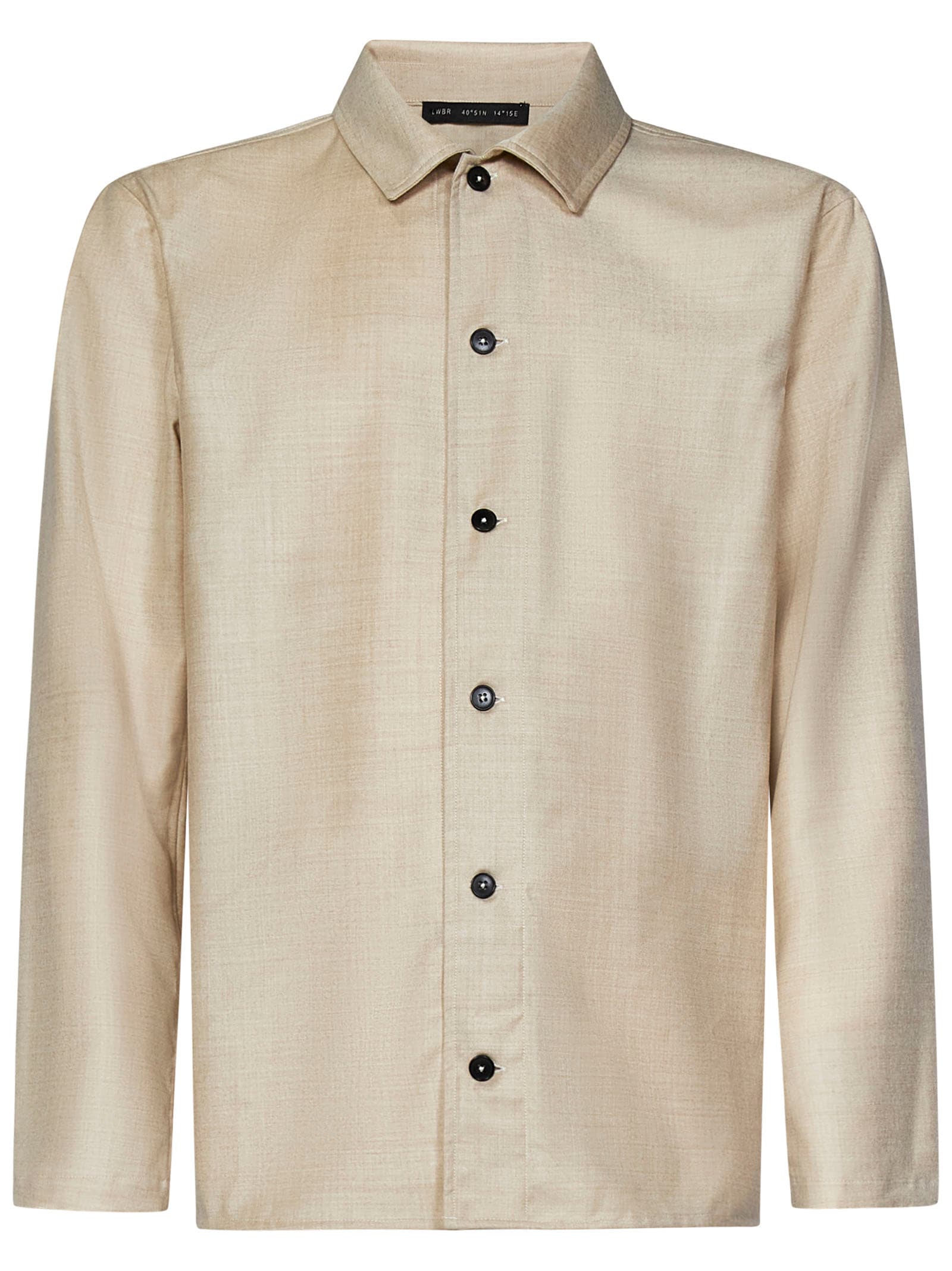 Shop Low Brand Shirt In Sand