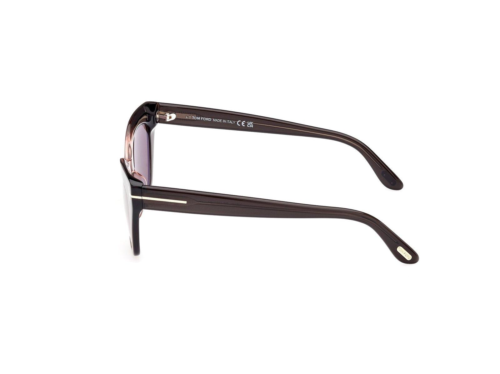 Shop Tom Ford Cat-eye Frame Sunglasses In 20j