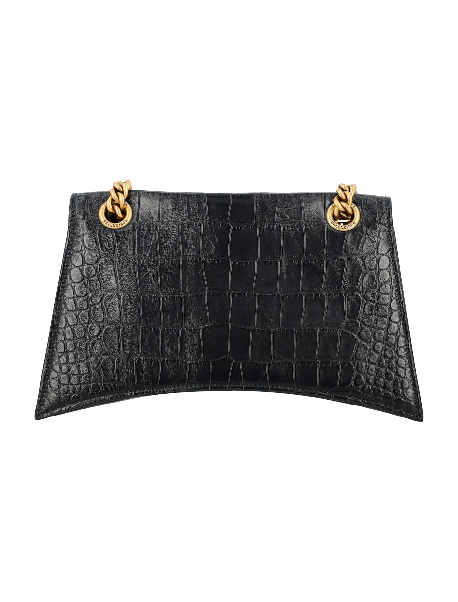 Balenciaga Crush Chain Bag In Black