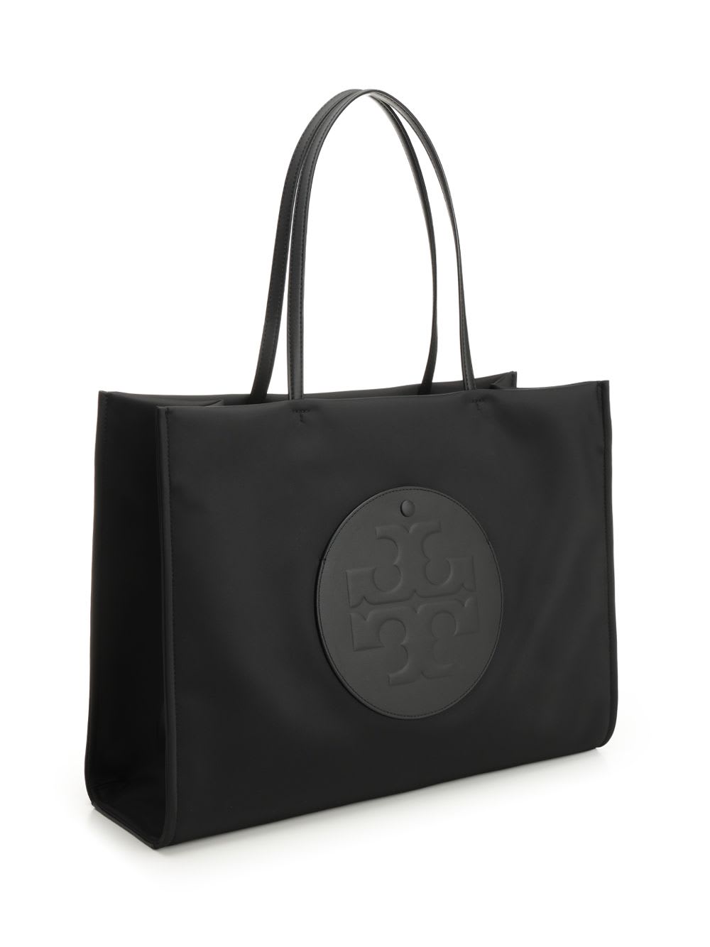 Tory Burch Ella Shopping Bag In Black
