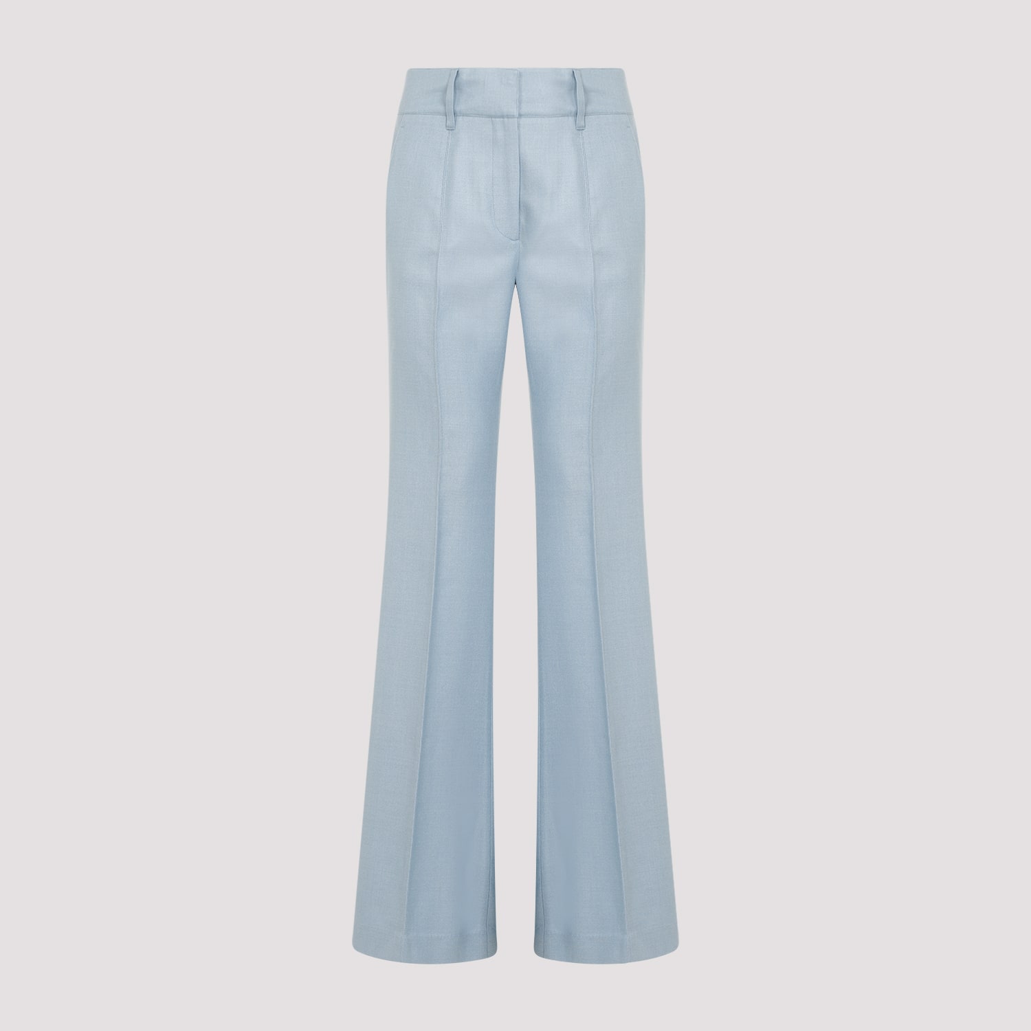 Shop Gabriela Hearst Rhein Pant In Stb Stone Blue