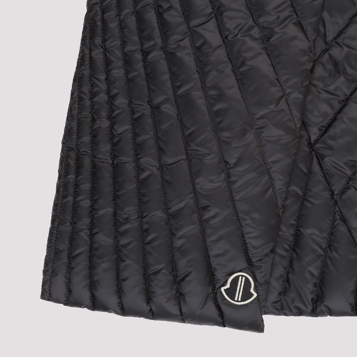 Shop Moncler Genius Radiance Scarf In Black