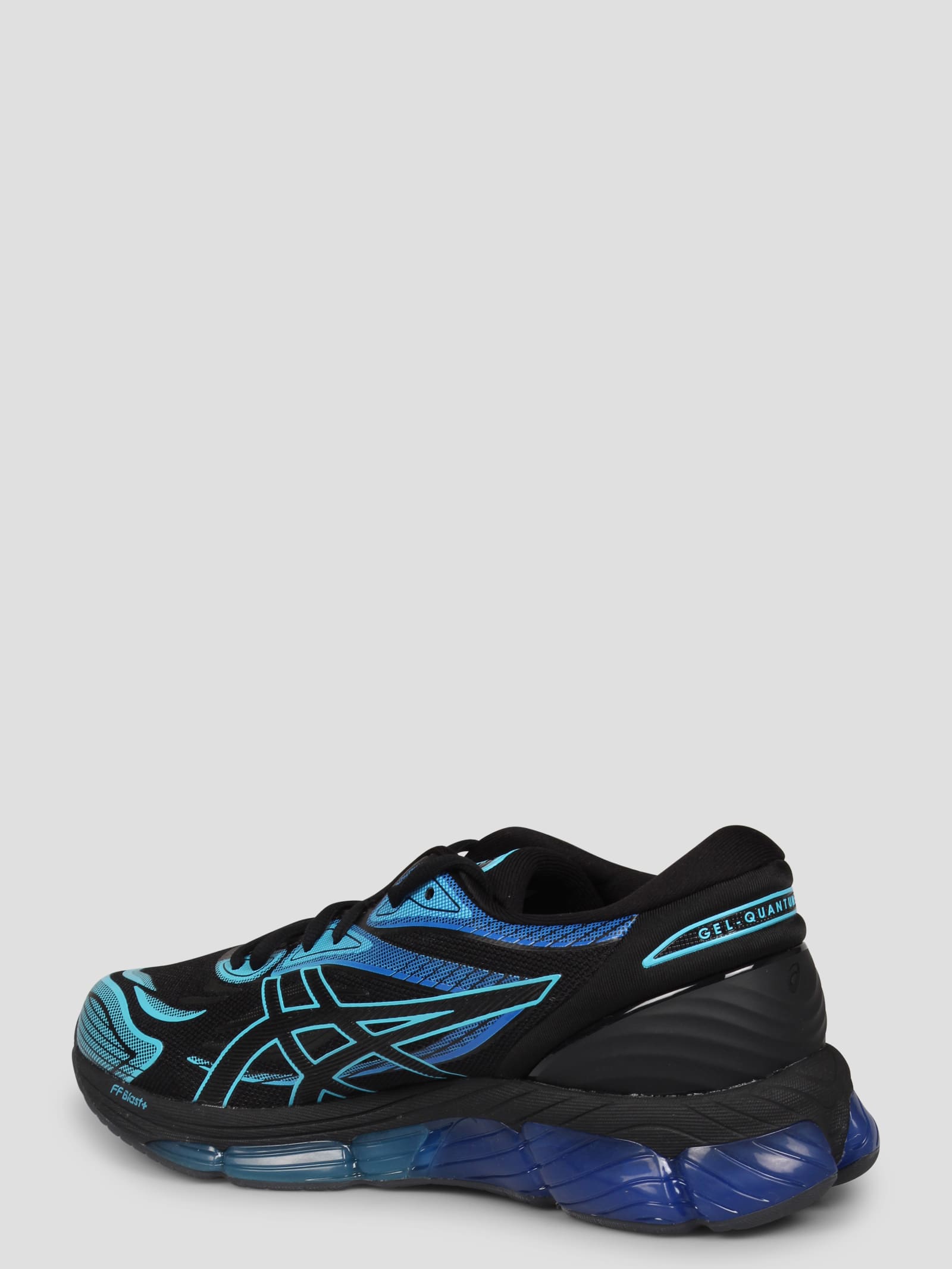 Shop Asics Gel-quantum 360 Viii Sneakers  In Black/blue