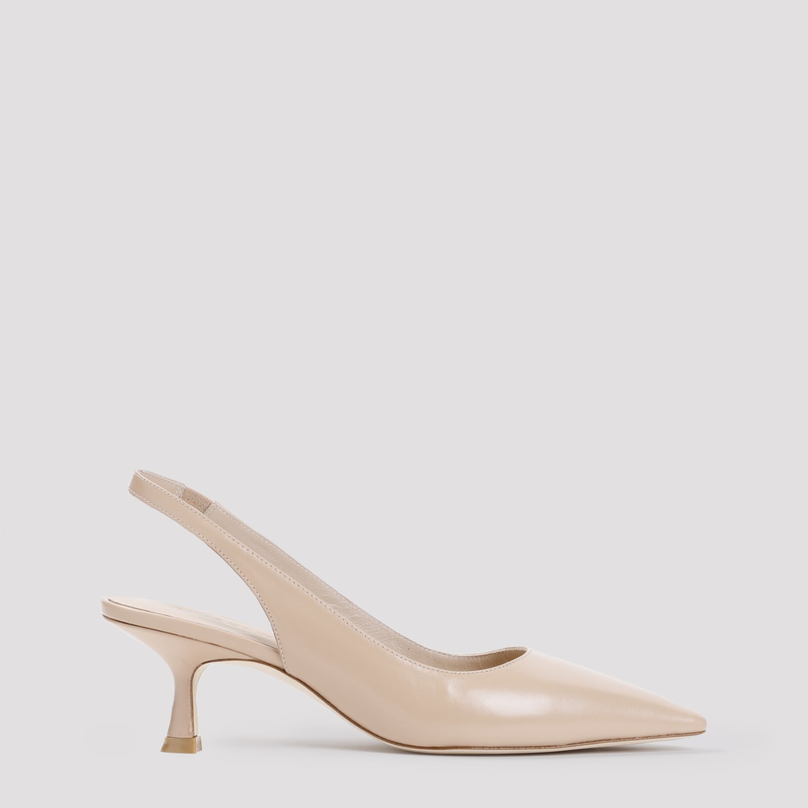 Shop Stuart Weitzman Naomi 50 Slingback In Ajm Adobe