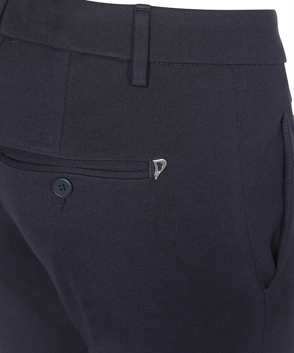 Dondup Technical Fabric Pants In Blue