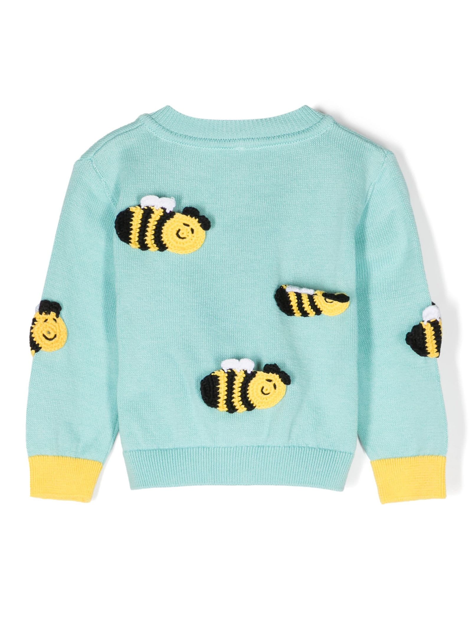 Shop Stella Mccartney Kids Sweaters Blue