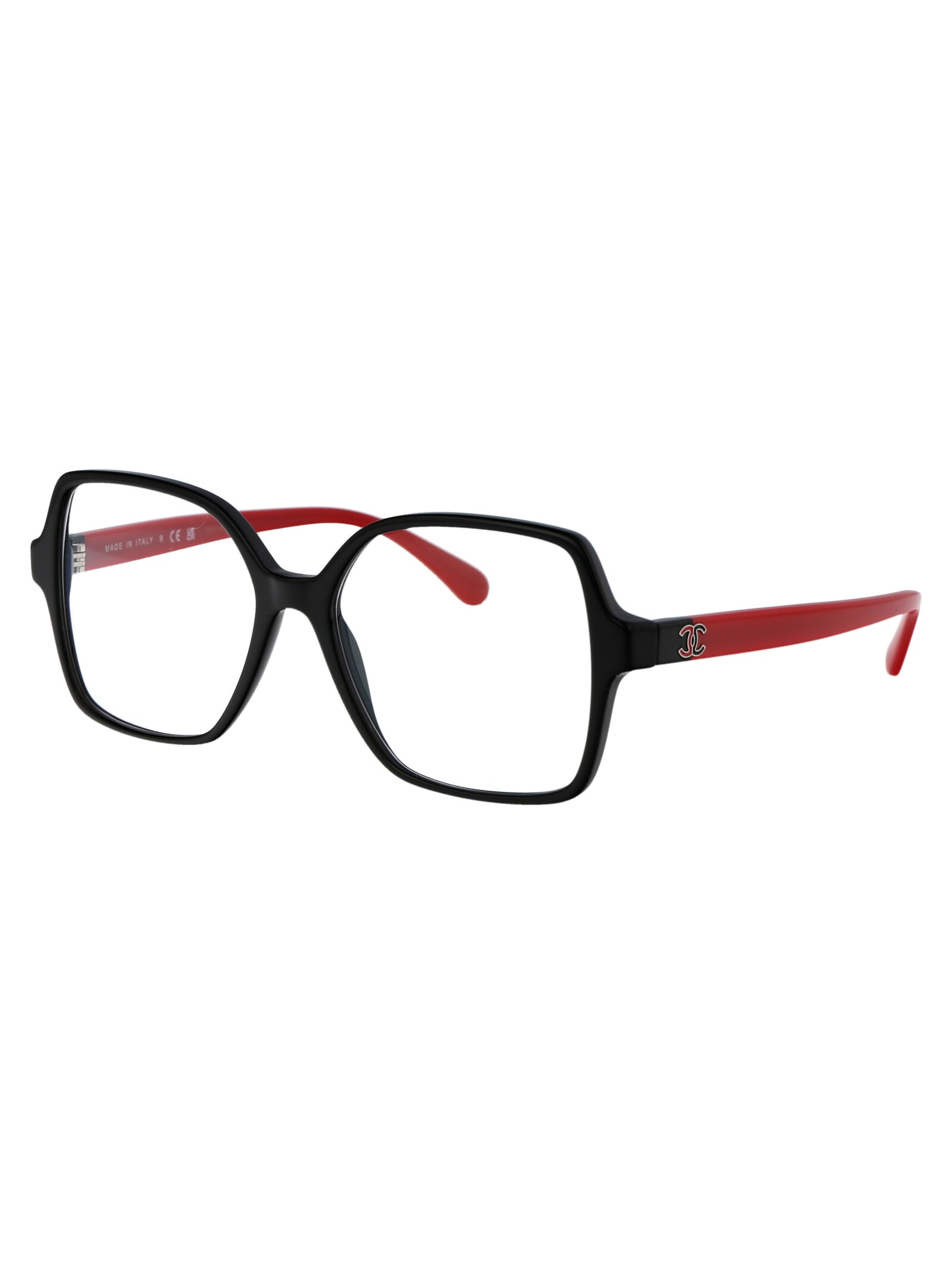 Pre-owned Chanel 0ch3473 Glasses In 1771 Black