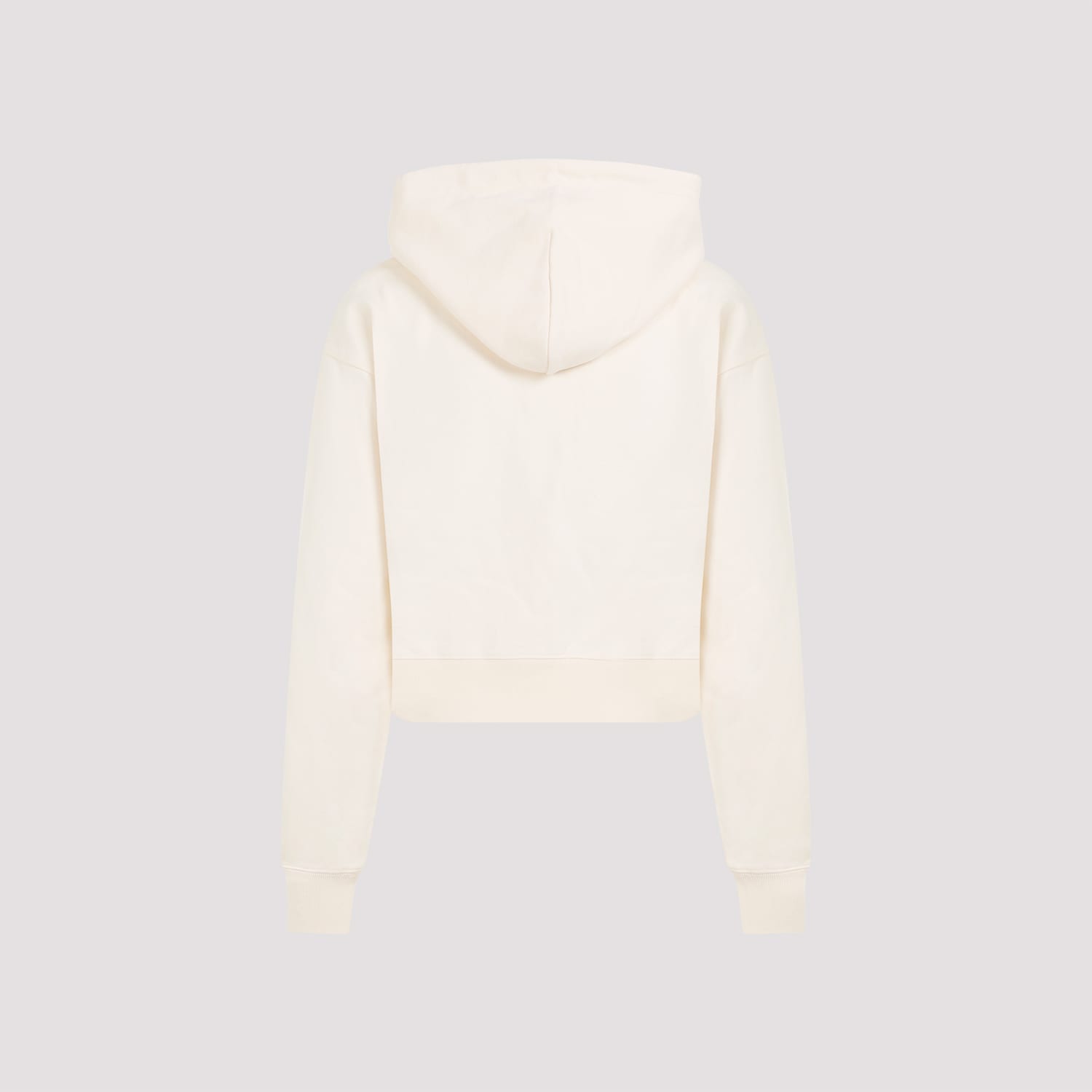 Shop Jacquemus Le Hoodie Gros Grain In Light Beige