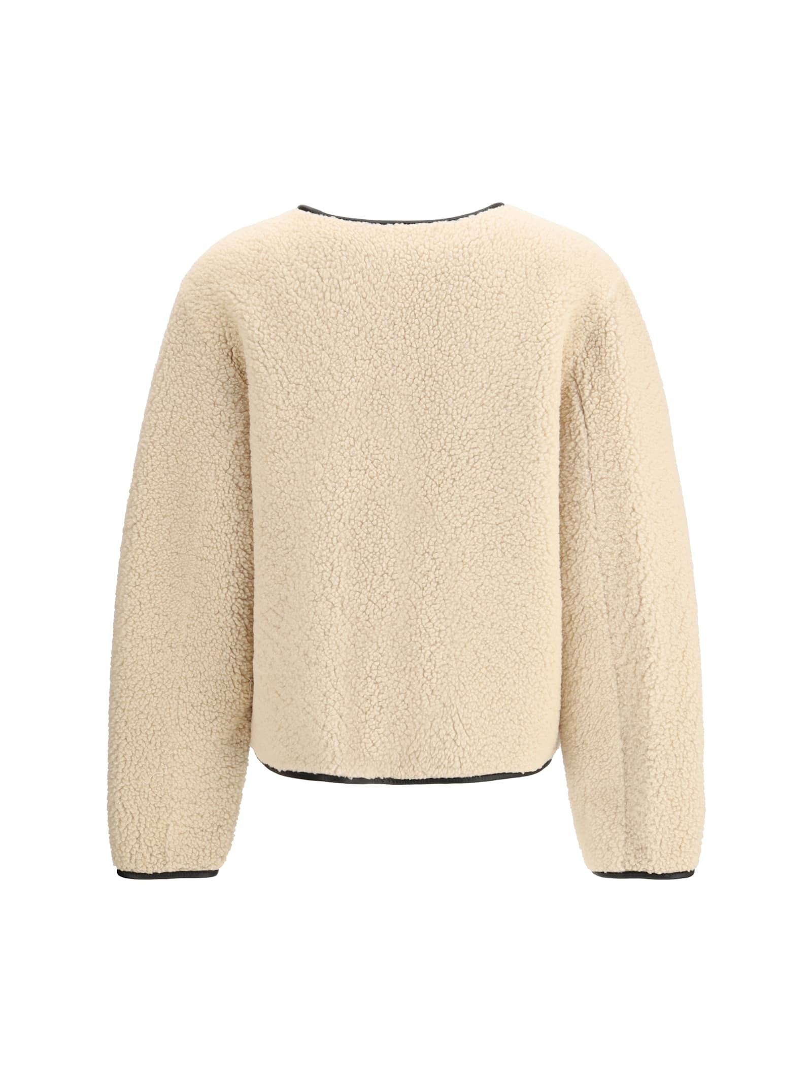 Blazé Milano Reversible Shearling Jacket In Neutral