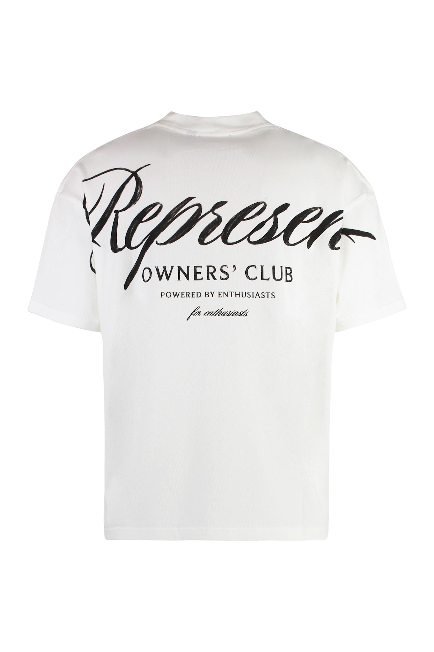 Represent Logo T-shirt In Ivory