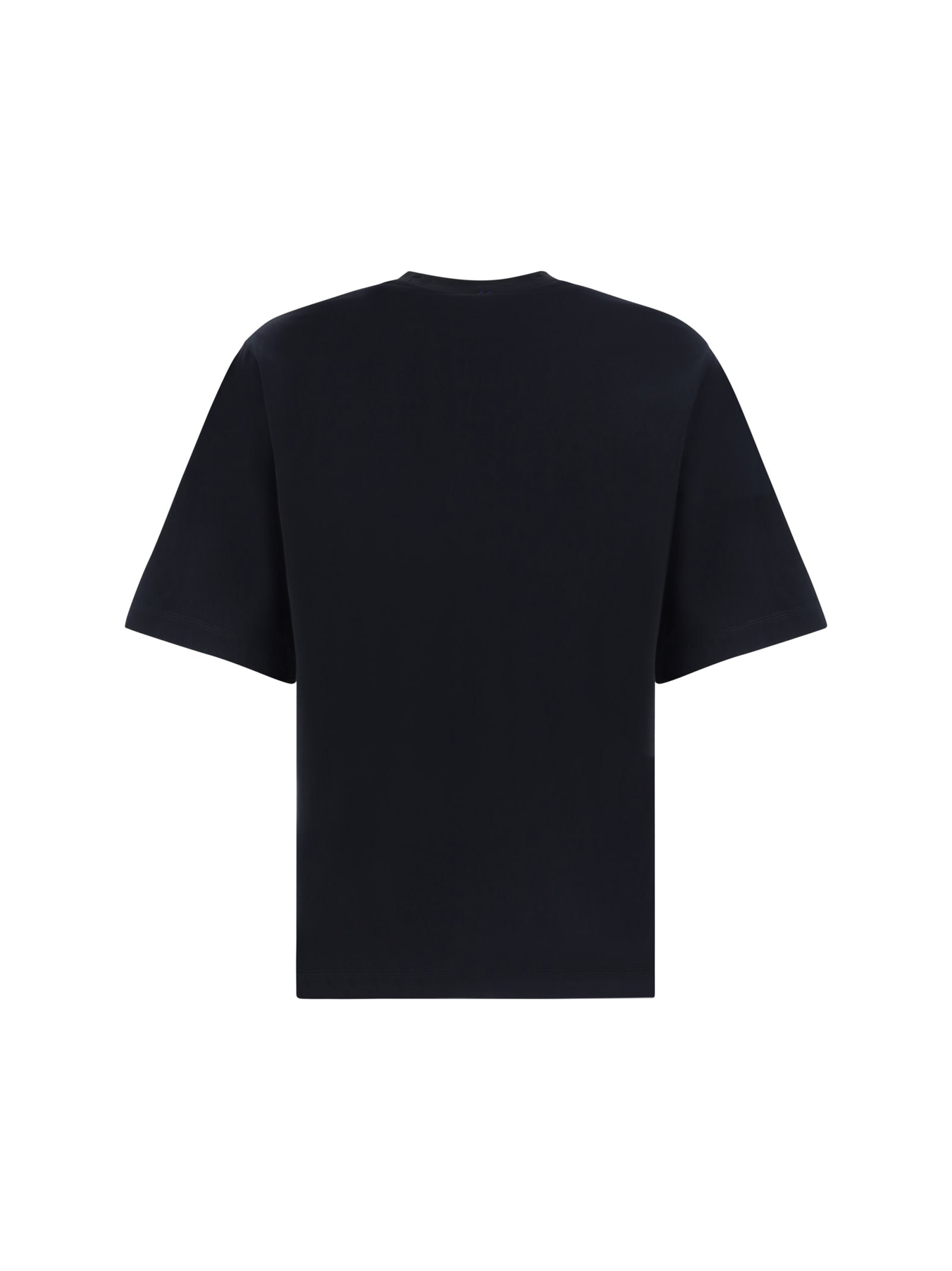 Shop Burberry T-shirt In Black