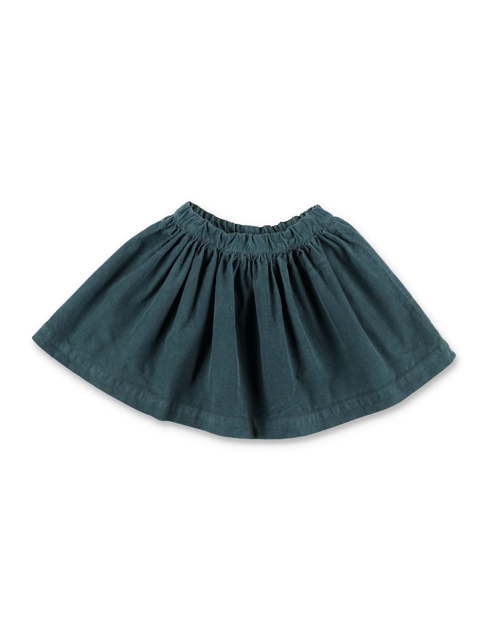 Bonpoint Kid - Suzon Corduroy Skirt Organic Cotton In Green