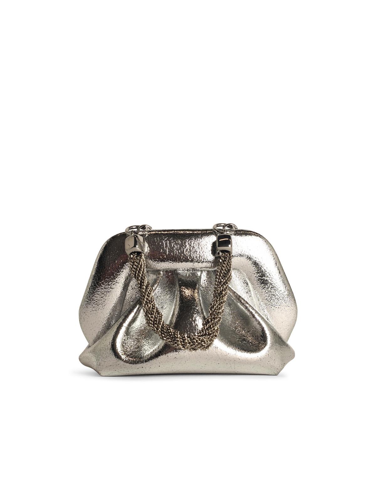 THEMOIRè gea Silver Palm Bag