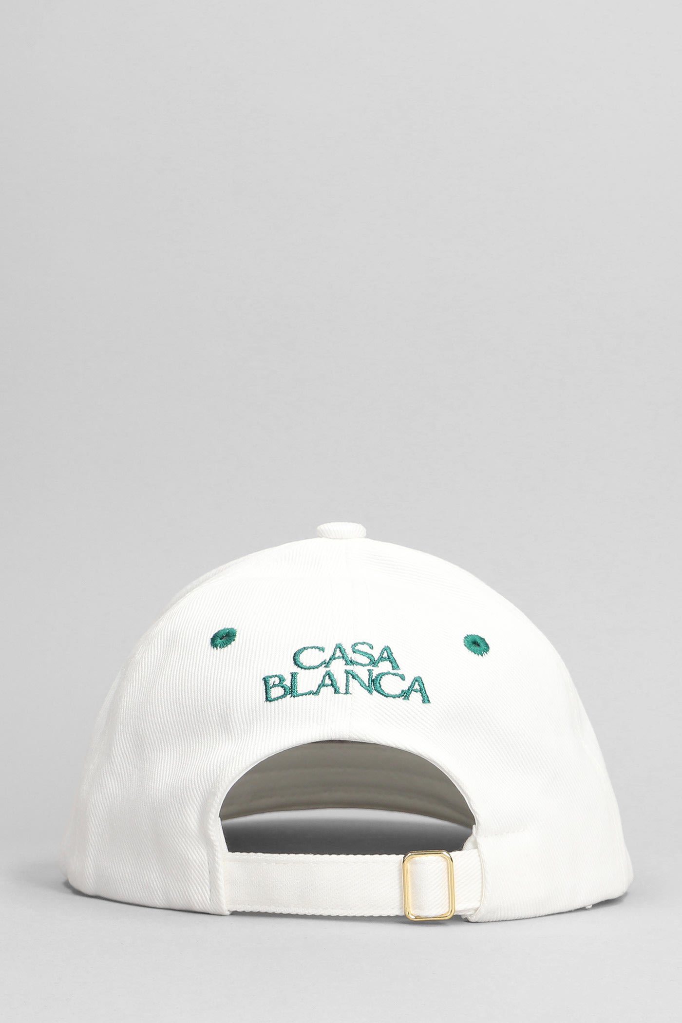 Shop Casablanca Hats In White Cotton