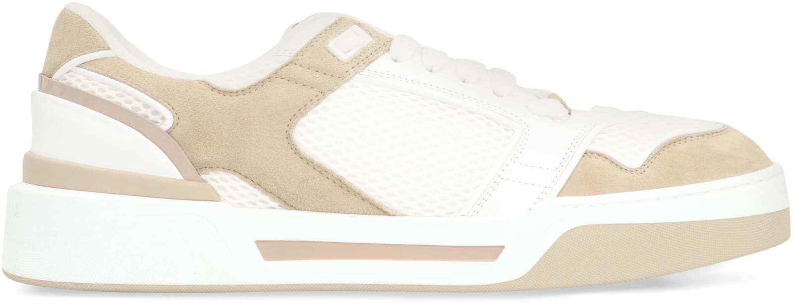 Shop Dolce & Gabbana New Roma Low-top Sneakers In White