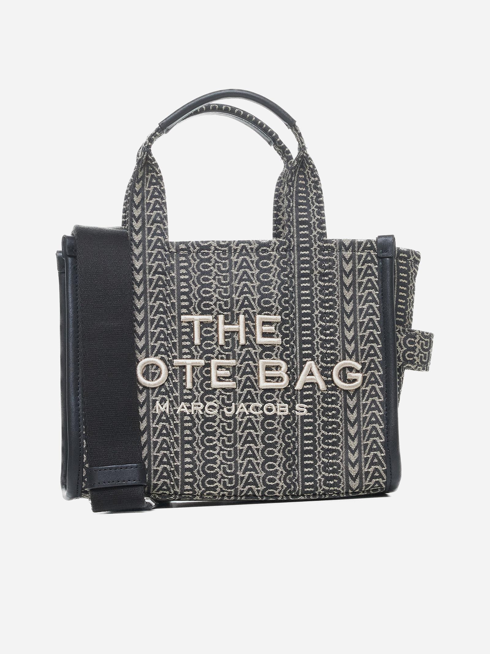 Black The Monogram Jacquard Small Tote Bag