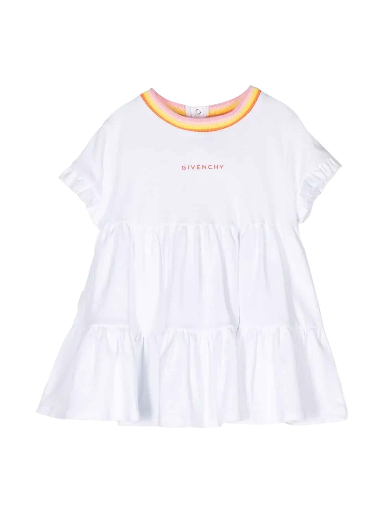 GIVENCHY WHITE DRESS BABY GIRL