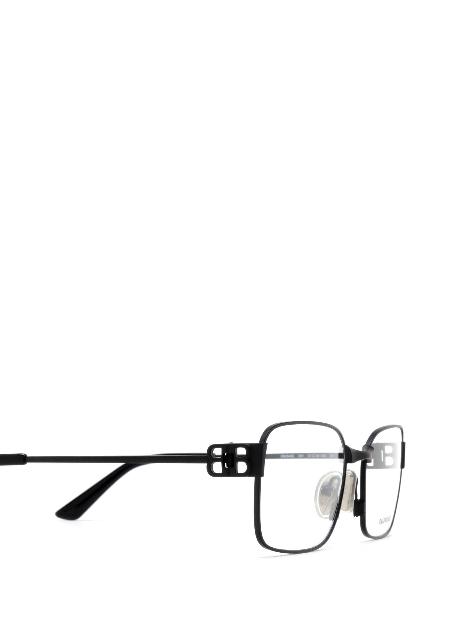 Shop Balenciaga Bb0340o Black Glasses