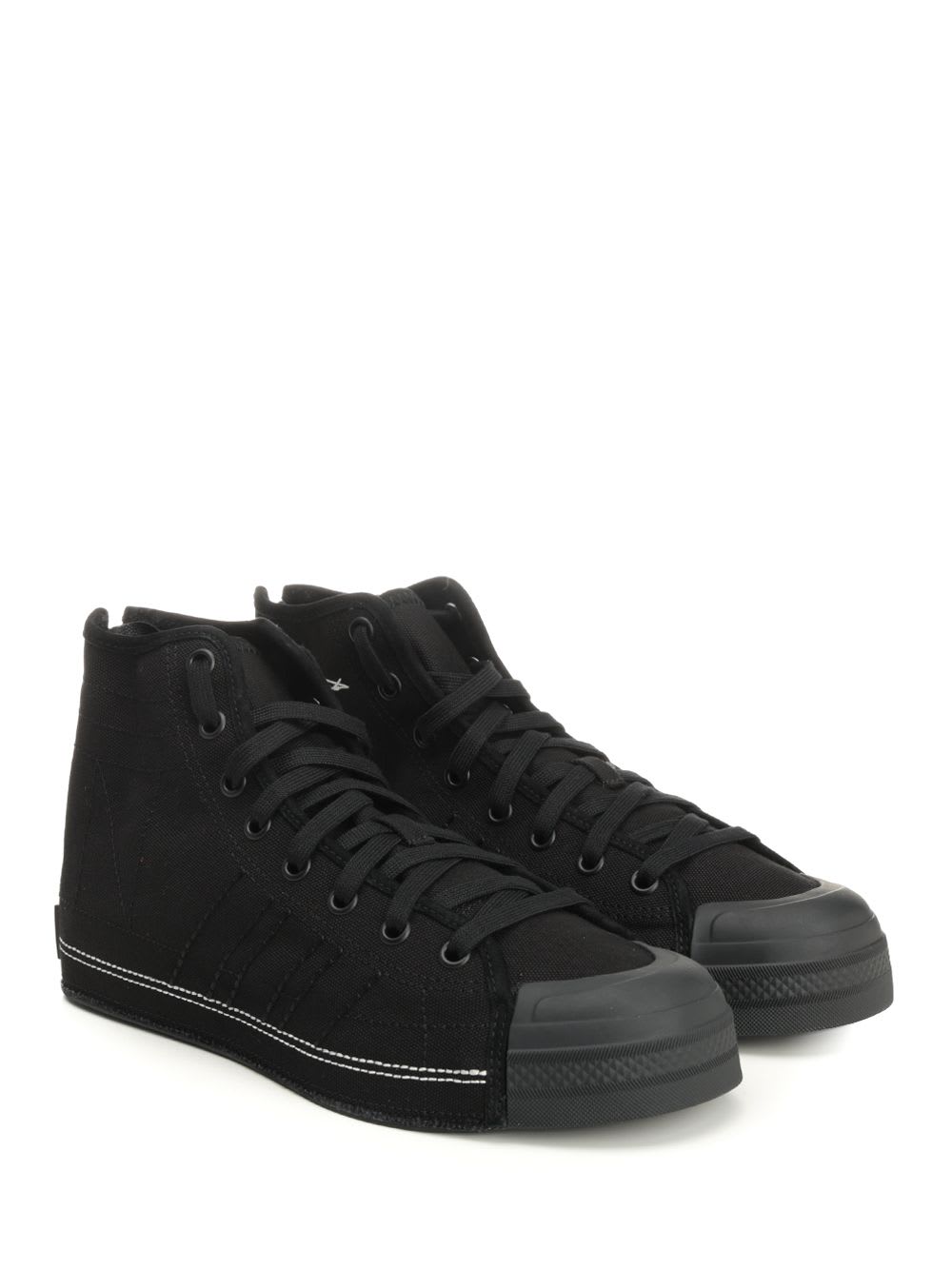 Y-3 Yohji Yamamoto X Nbhd Nizza Hi Sneaker In Black