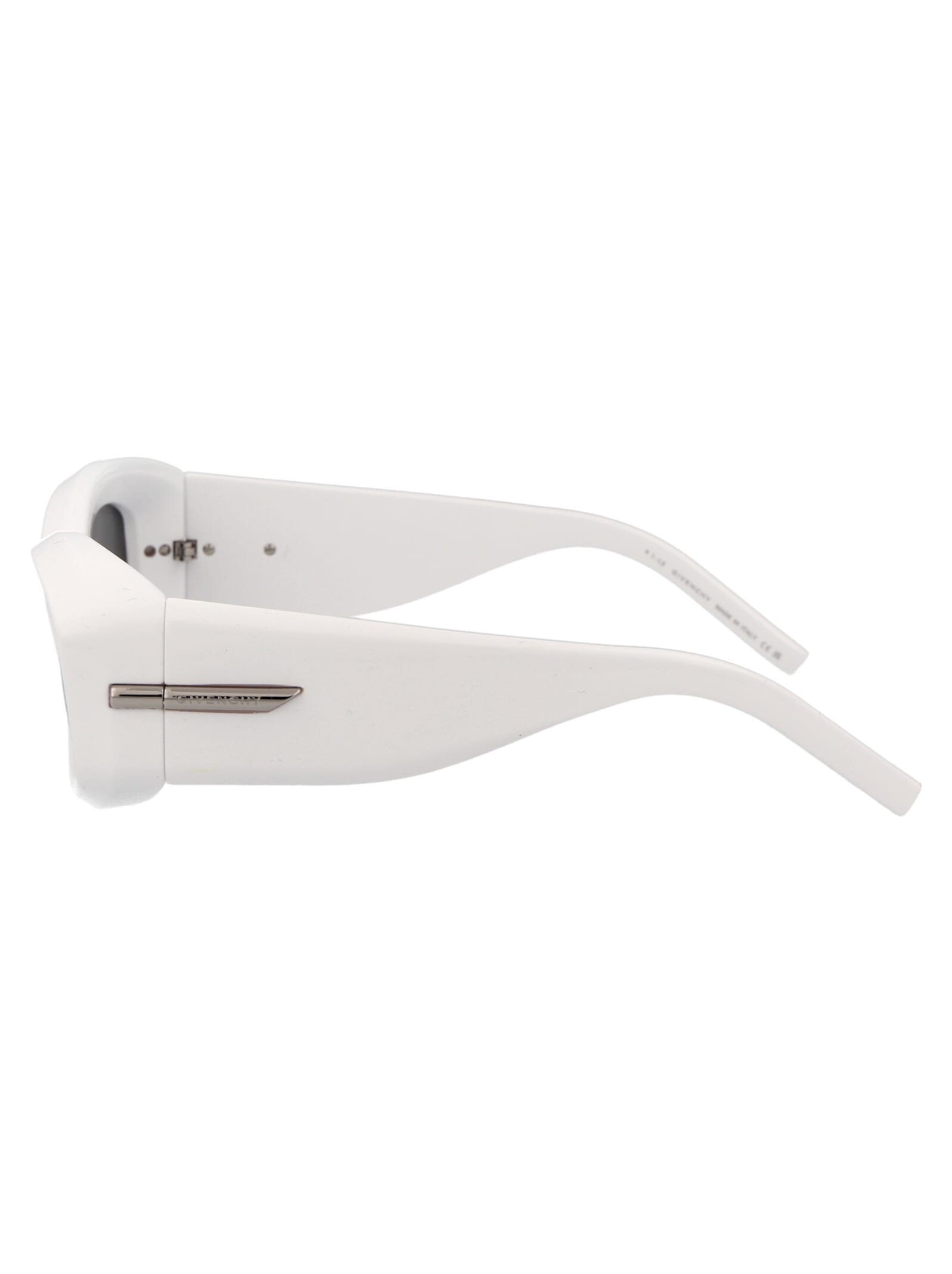 Shop Givenchy G180 Sunglasses In 21a White / Smoke