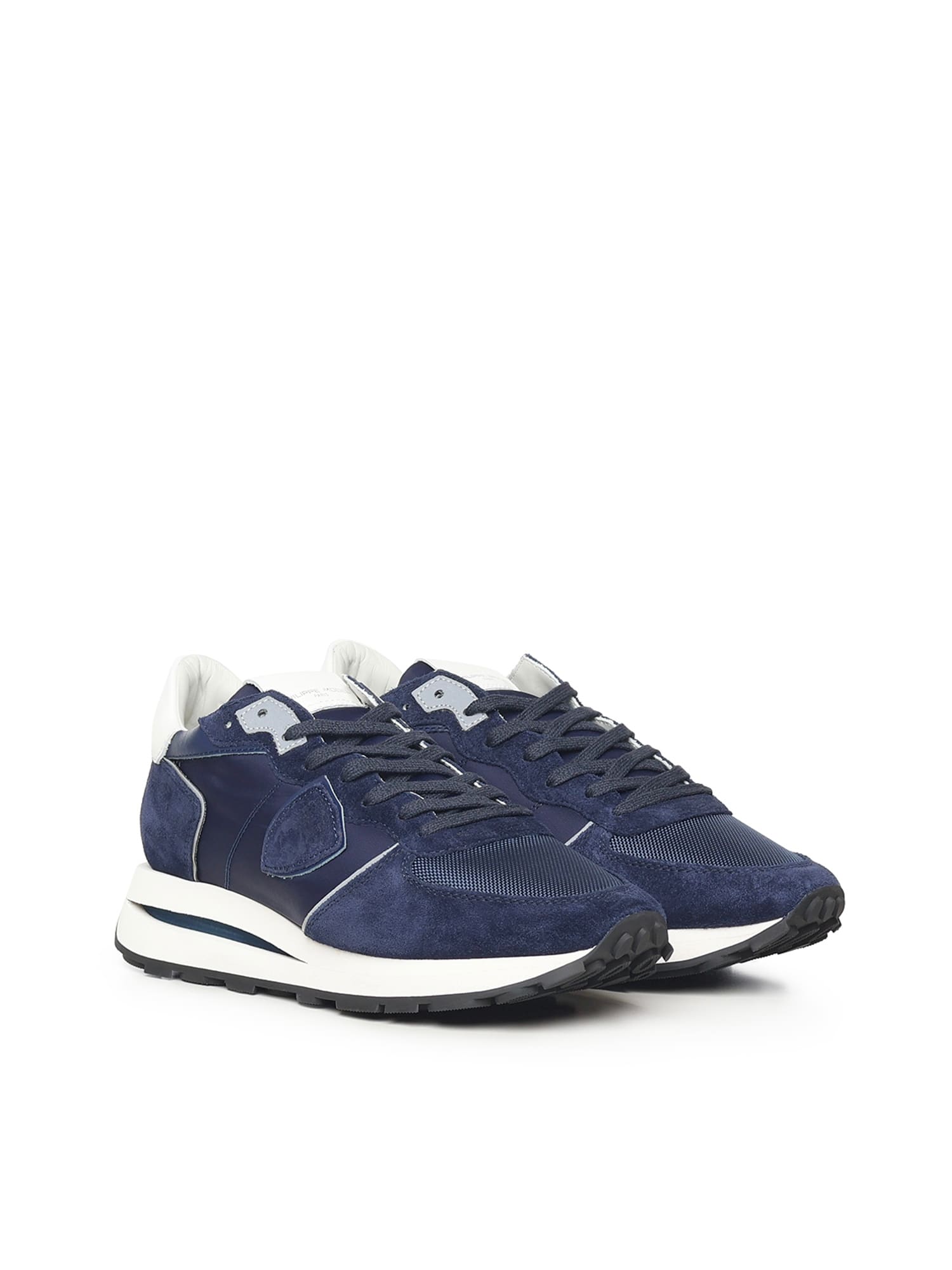 Philippe Model Tropez Haute Sneakers In Blue