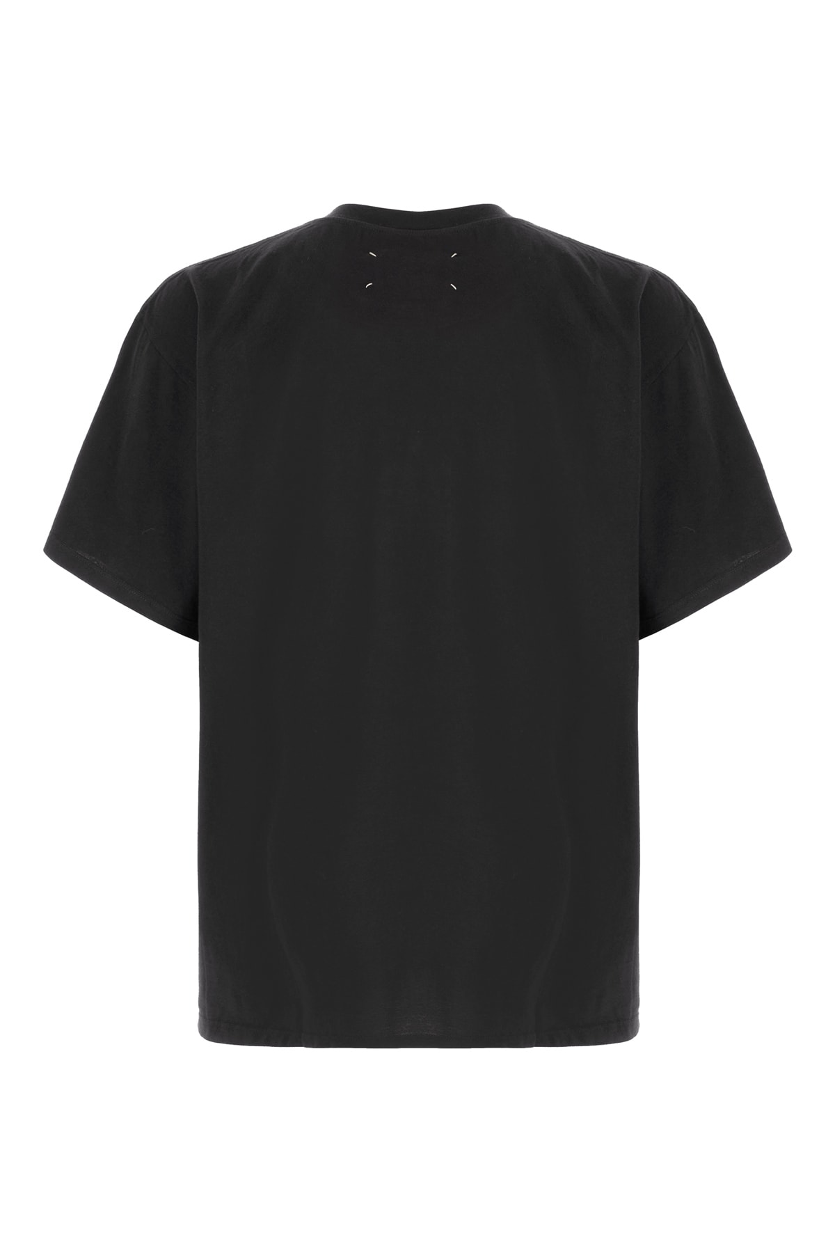 Maison Margiela Black Bingo-print Cotton T-shirt In Black