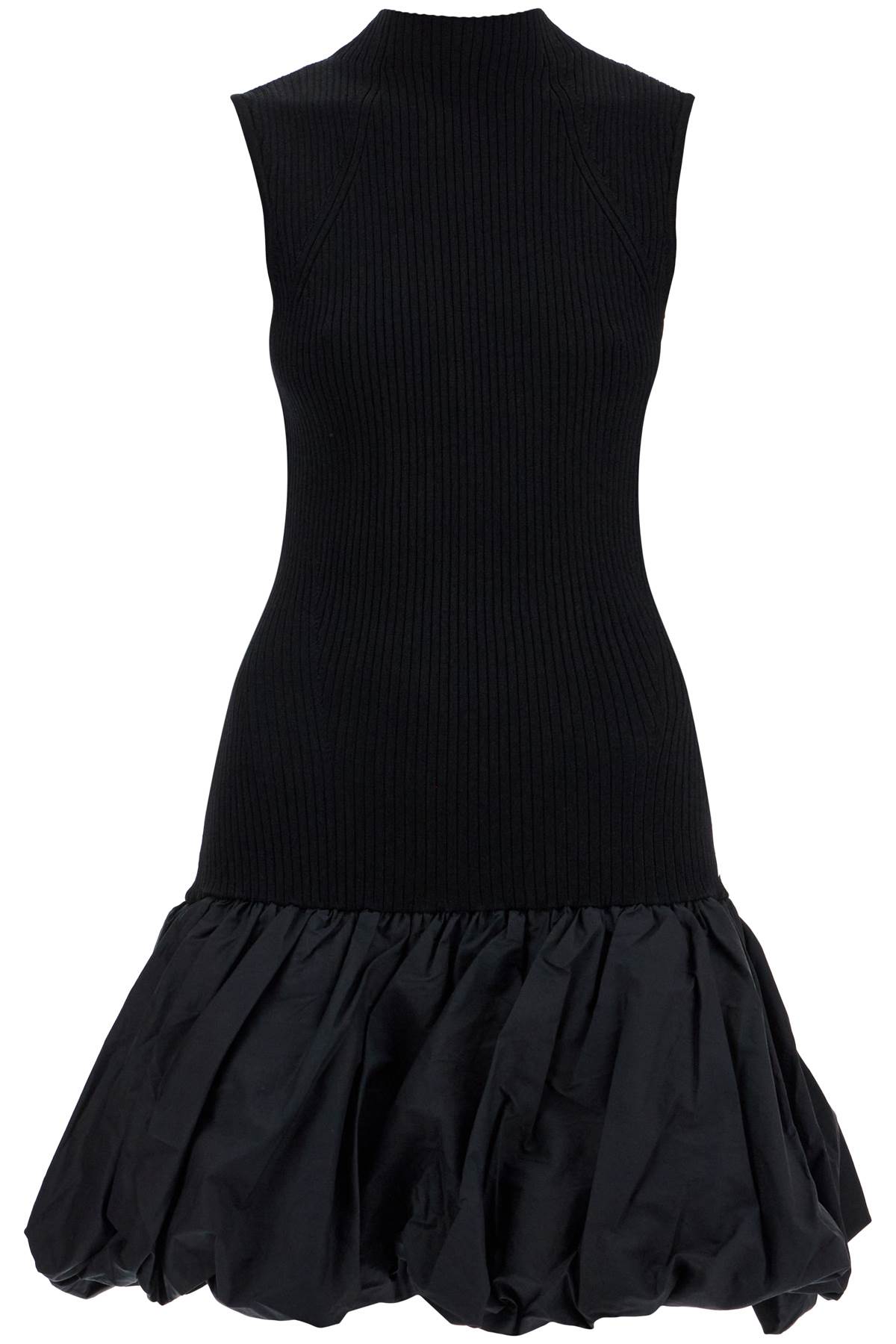 Black Mini Knitted Dress