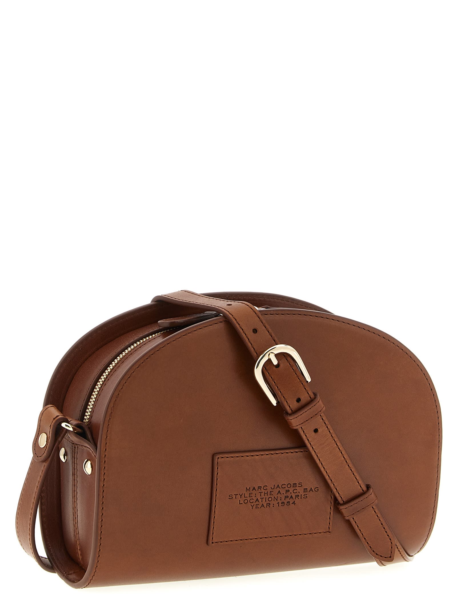 Apc Capsule Crossbody Bag A.p.c. X Marc Jacobs Crossbody Bags Brown In Brown