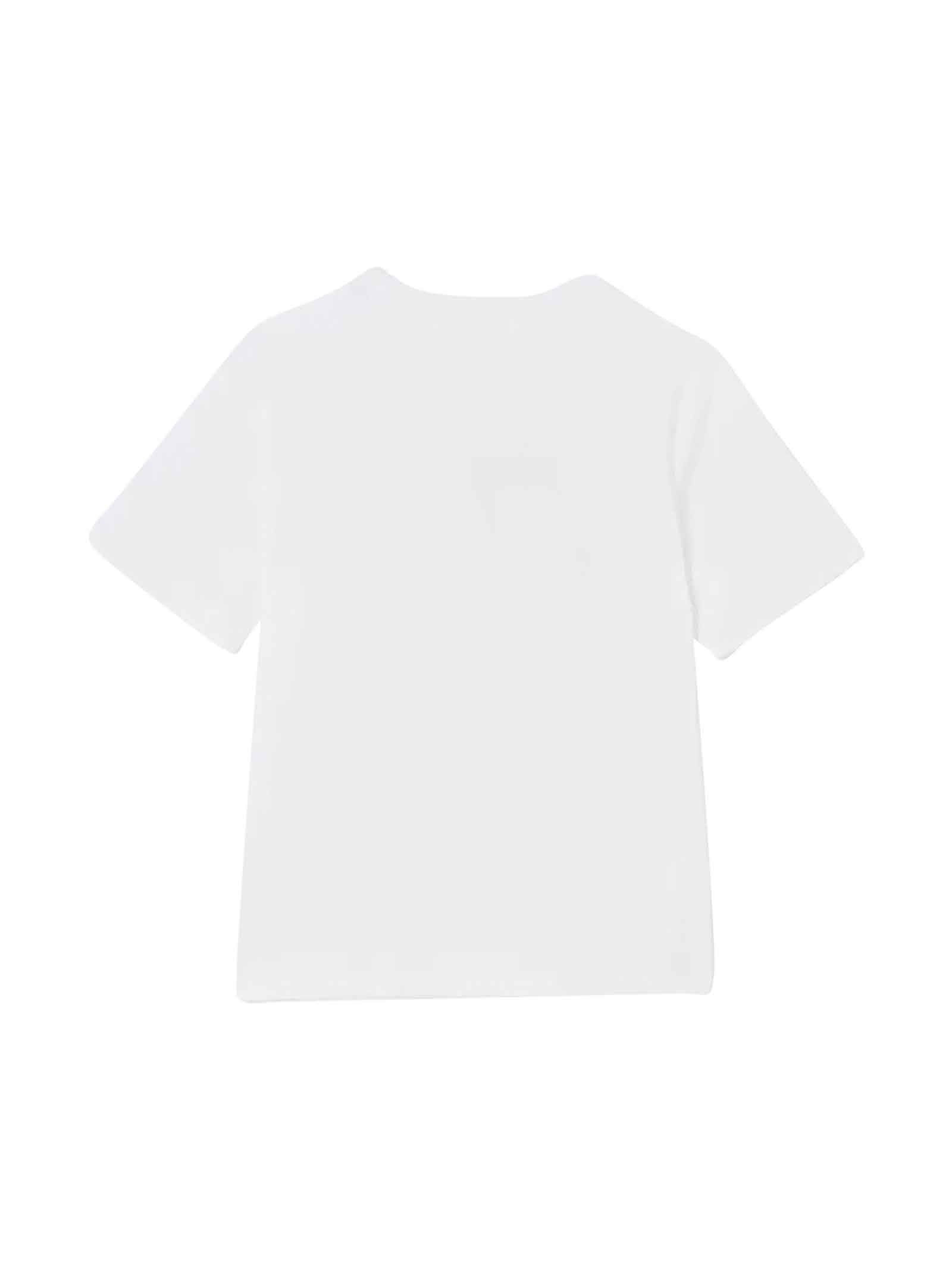 Shop Burberry White T-shirt Girl